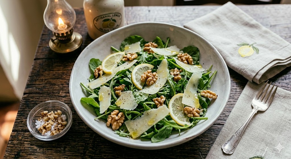 Rúcula y Parmigiano