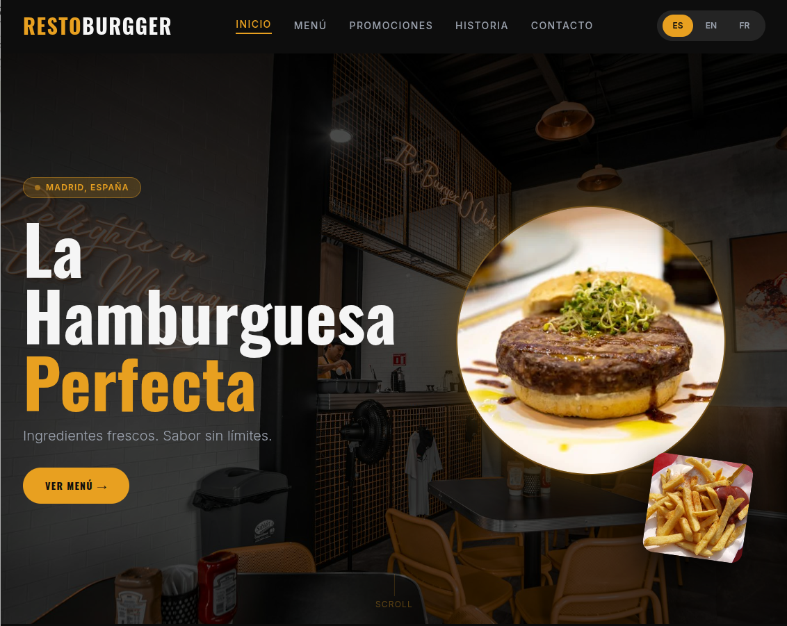 Resto Burgger — Hamburguesería en Madrid
